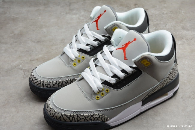 Rep 3 Grey CT8532-012 Retro Air Cool Jordan (2021) 0808